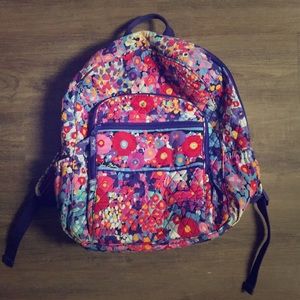 Vera Bradley Campus Backpack in Impressionista